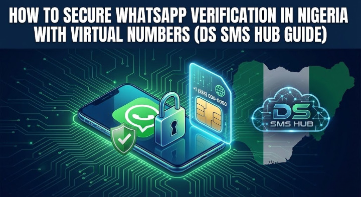 How to Secure WhatsApp Verification in Nigeria with Virtual Numbers (DS SMS HUB Guide)